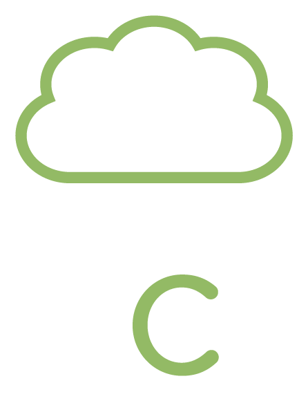 Point Cloud Library のロゴ、horizontalバージョン（背景透過）