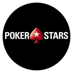 Pokerstars logo, black icon version, on a transparent background
