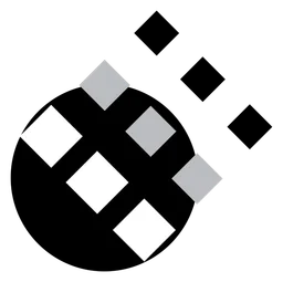 Polair logo, black icon version, on a transparent background