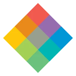 Polaroid のロゴ、アイコンバージョン（背景透過）