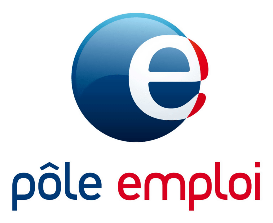 Pole Emploi logo on a transparent background