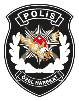 Polis logo, monochrome version, on a transparent background