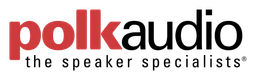Polk Audio logo, wordmark version, on a transparent background