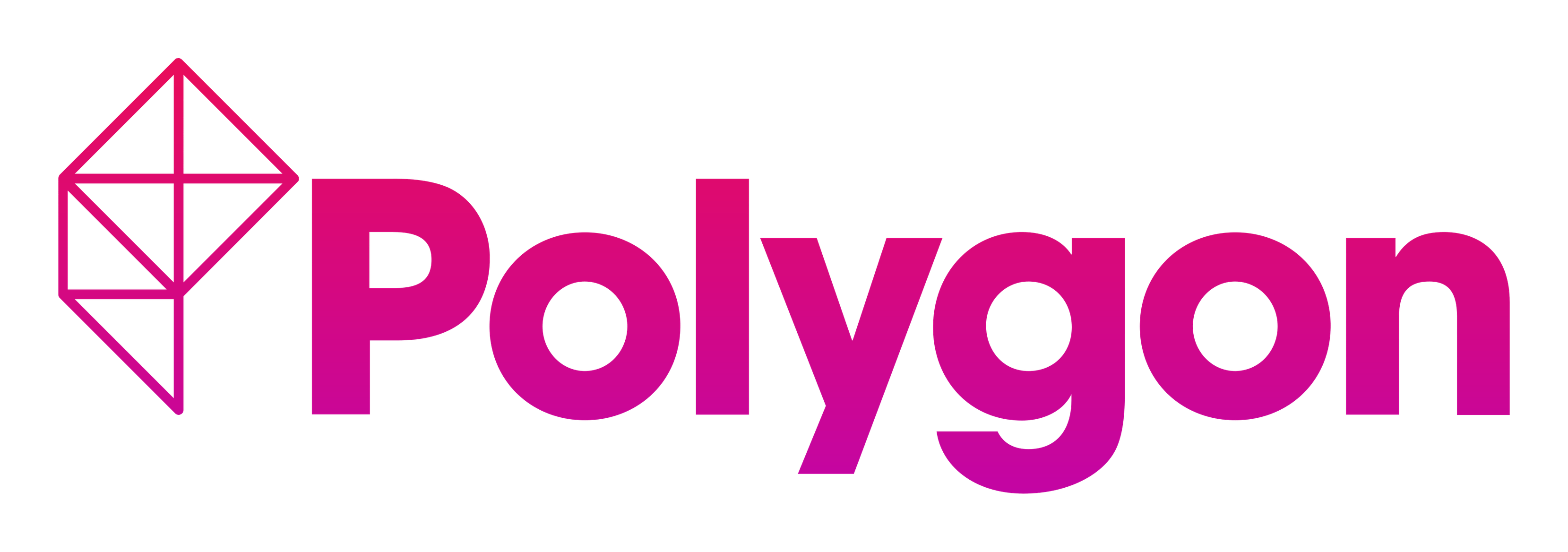 Polygon logo on a transparent background