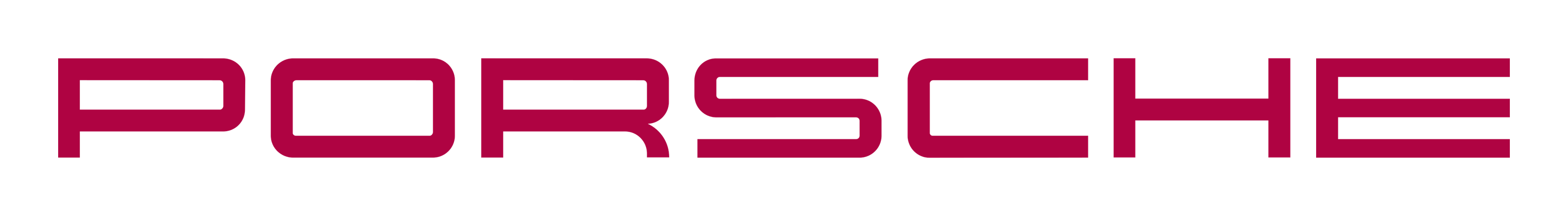 Porsche logo on a transparent background
