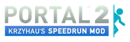 Portal 2 logo, wordmark version, on a transparent background