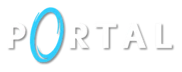 Portal logo, wordmark version, on a transparent background