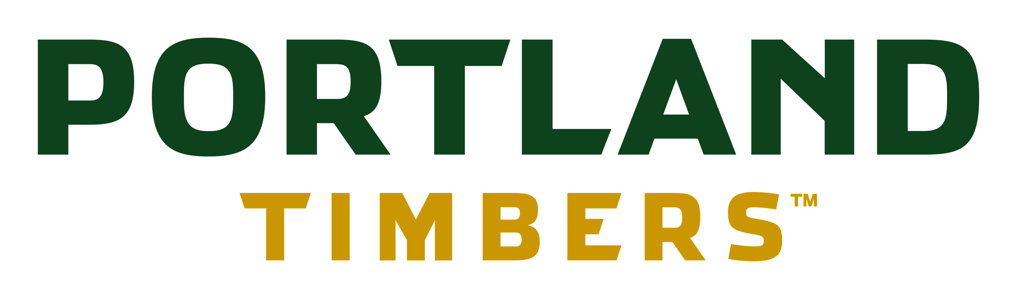Portland Timbers logo on a transparent background