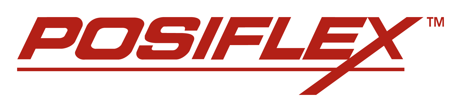 Posiflex logo on a transparent background