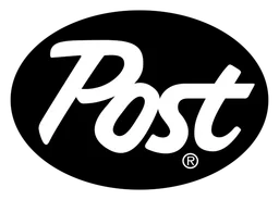 Post IT logo, black version, on a transparent background