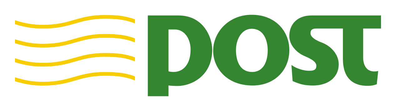 Post IT logo on a transparent background