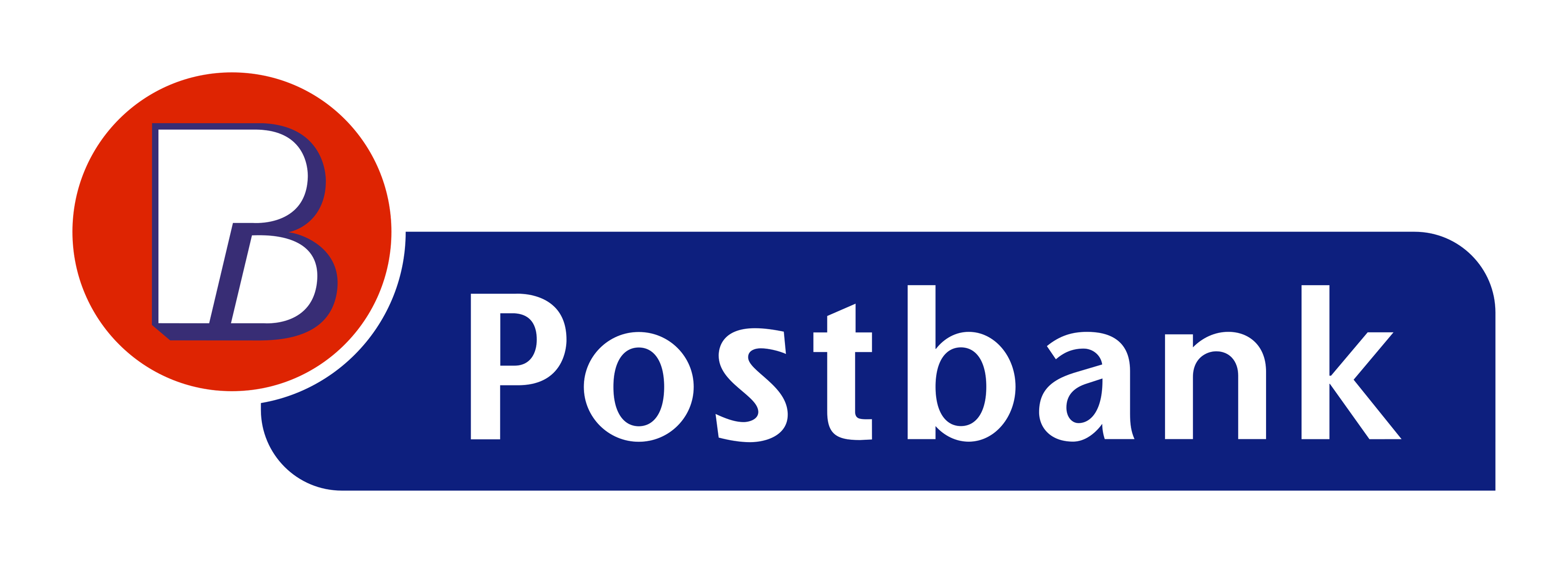 Postbank logo on a transparent background