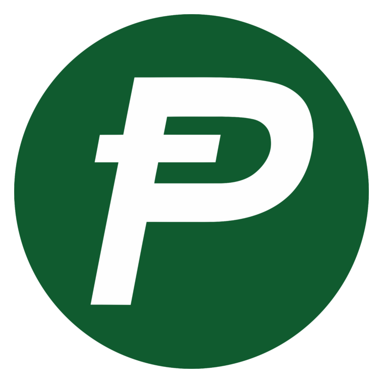 Potcoin logo on a transparent background