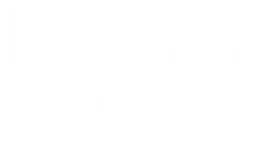 Pottery Barn logo, white version, on a transparent background