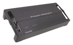 Power Acoustik logo, monochrome version, on a transparent background