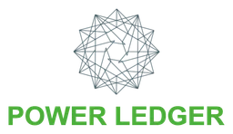 Power Ledger logo, horizontal version, on a transparent background