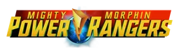 Logo Power Rangers, version logotype, sur fond transparent