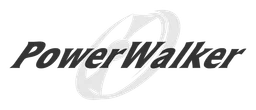Powerwalker logo, monochrome wordmark version, on a transparent background