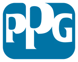 PPG logo, horizontal version, on a transparent background