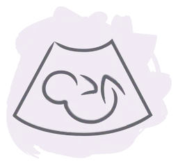 Prelude Fertility logo, icon version, on a transparent background