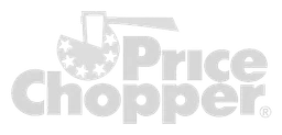 Price Chopper logo, white version, on a transparent background