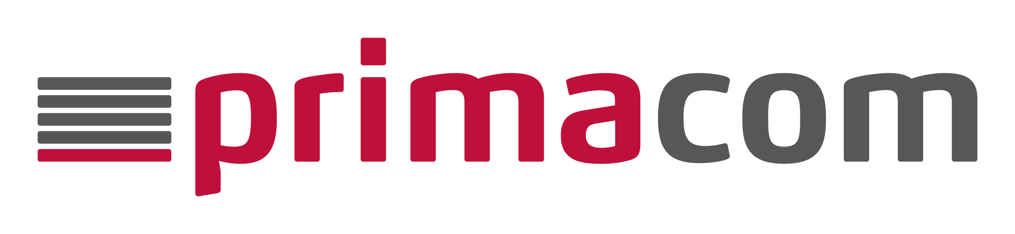 Primacom logo on a transparent background