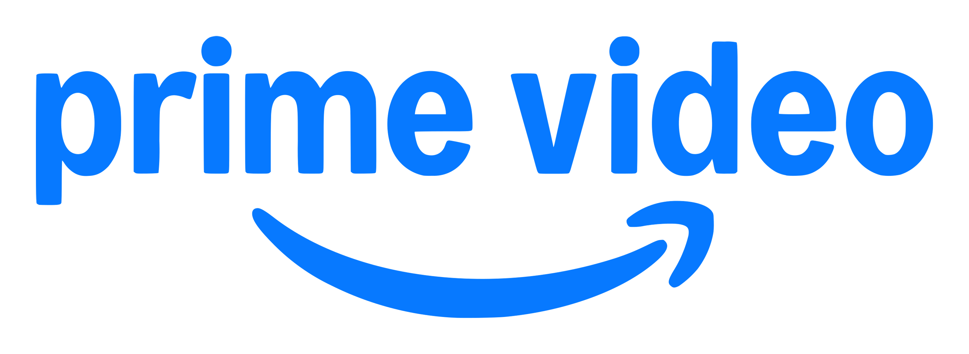 Prime Video Logo auf transparentem Hintergrund
