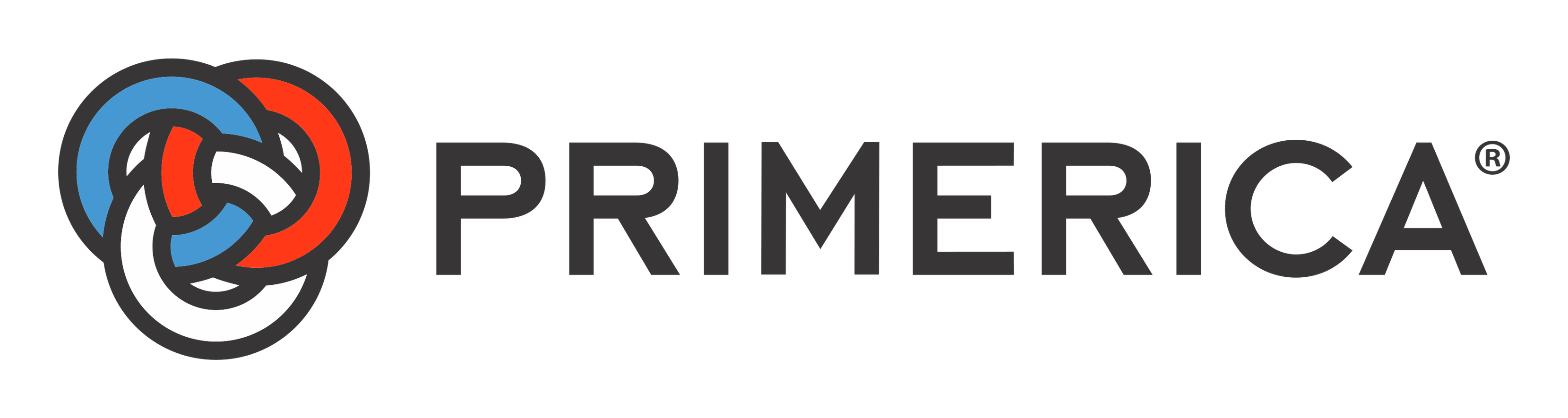 Primerica のロゴ（背景透過）