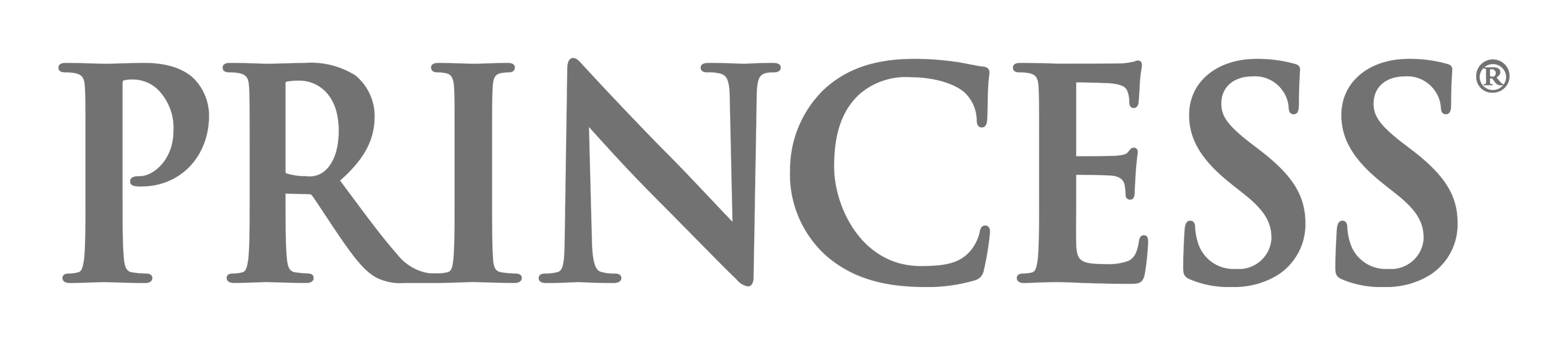 Princess Cruises logo on a transparent background