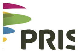 Prisa logo, horizontal version, on a transparent background