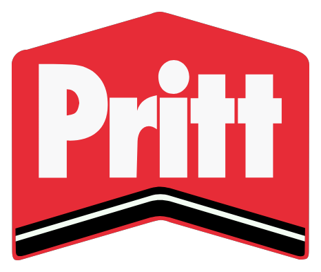 Pritt logo on a transparent background
