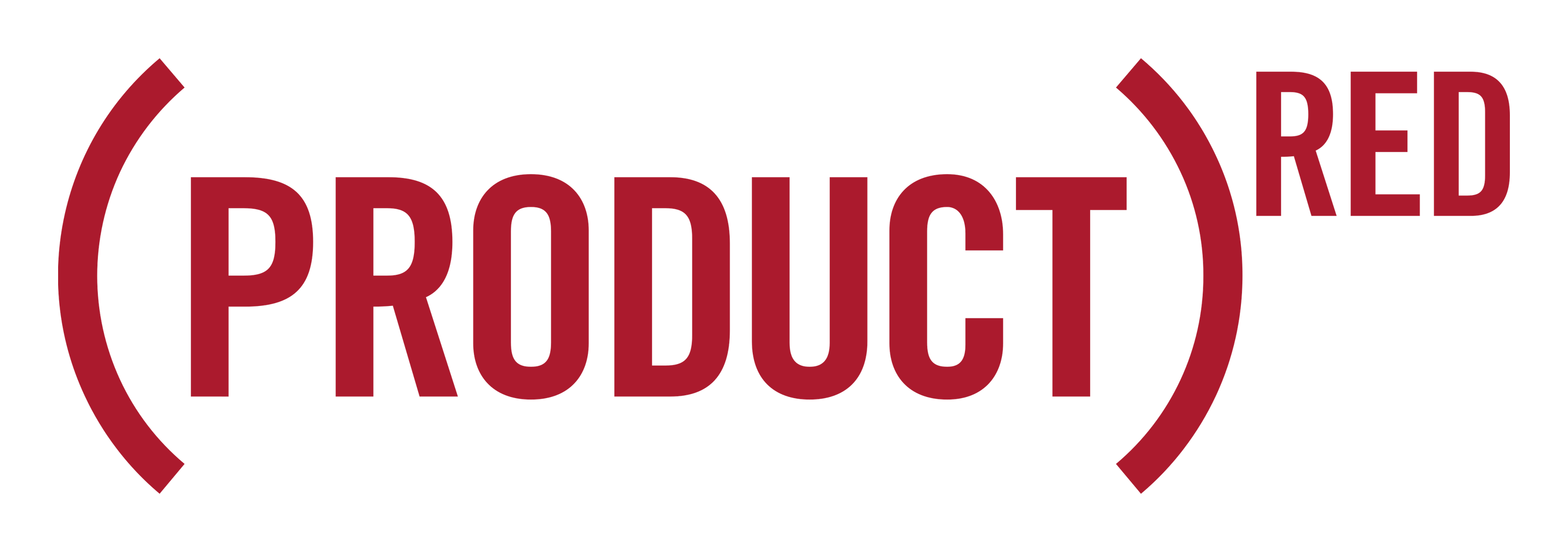Product Red logo on a transparent background