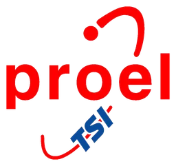 Logo da Proel, versão ícone, em fundo transparente