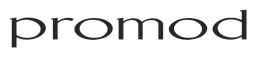 Promod logo, black wordmark version, on a transparent background