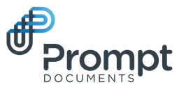 Promt logo, horizontal version, on a transparent background