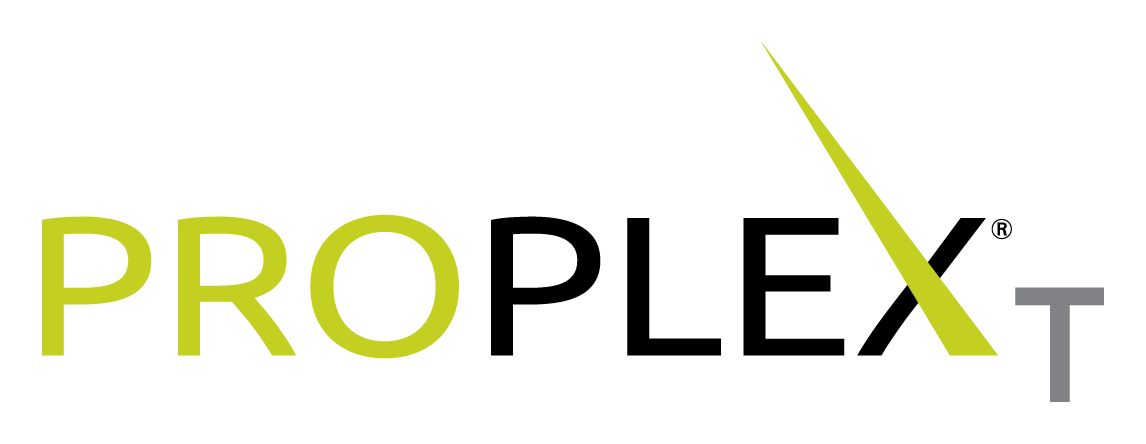 Proplex logo on a transparent background