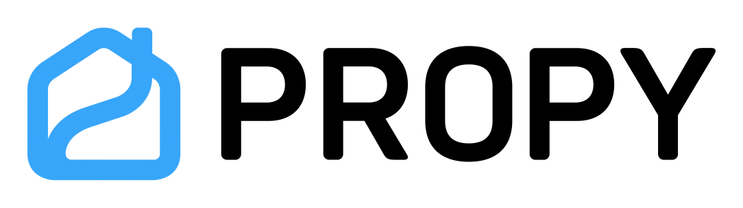 Propy logo on a transparent background