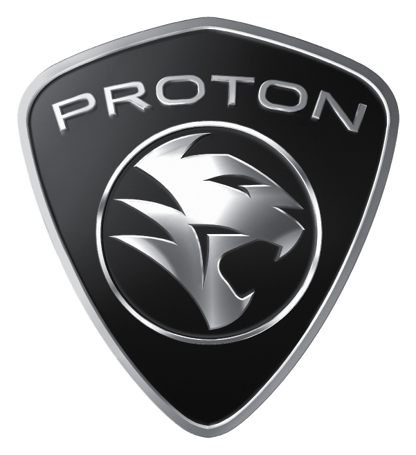 Proton logo, monochrome icon version, on a transparent background