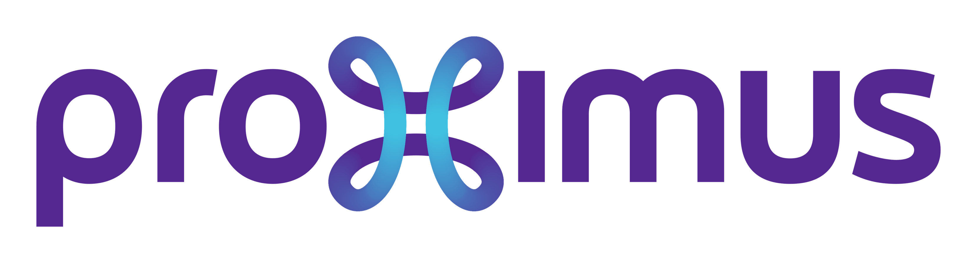 Proximus logo on a transparent background