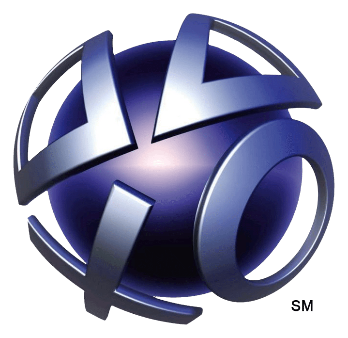 PSN logo on a transparent background