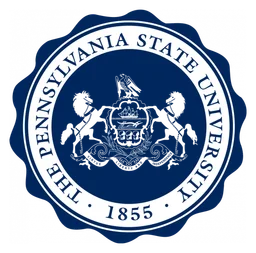 Psu logo, icon version, on a transparent background