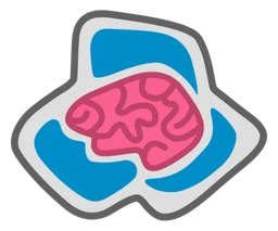 Psychonauts Logo, Variante Icon, auf transparentem Hintergrund