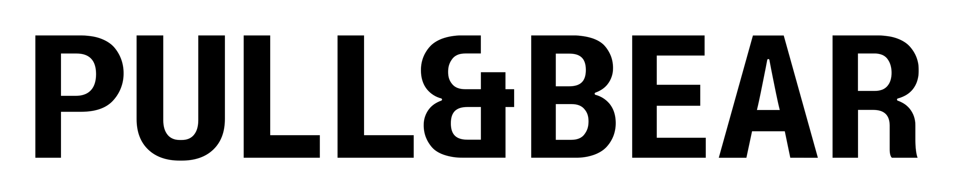 Pull and Bear logo on a transparent background
