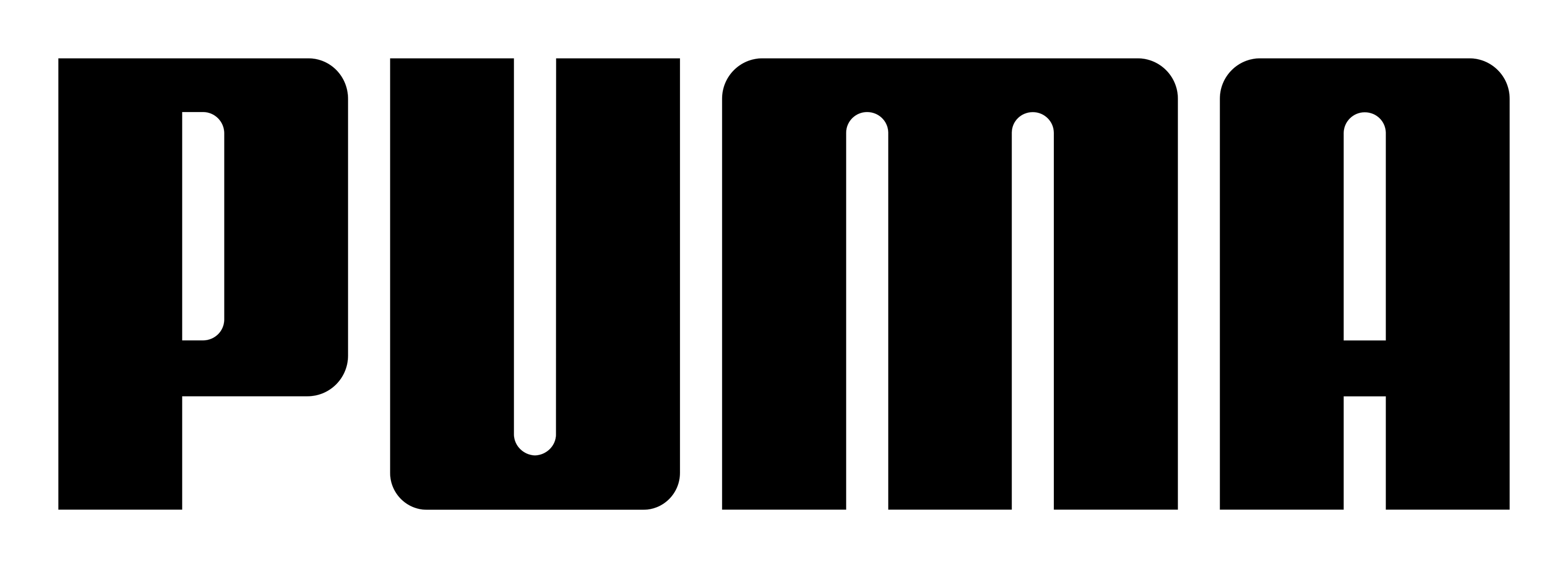 Puma logo on a transparent background