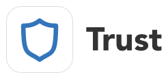 Pundi X logo, horizontal version, on a transparent background