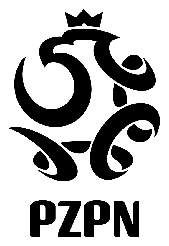 PZPN logo, black version, on a transparent background