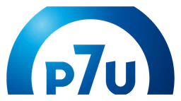 Pzu logo, horizontal version, on a transparent background