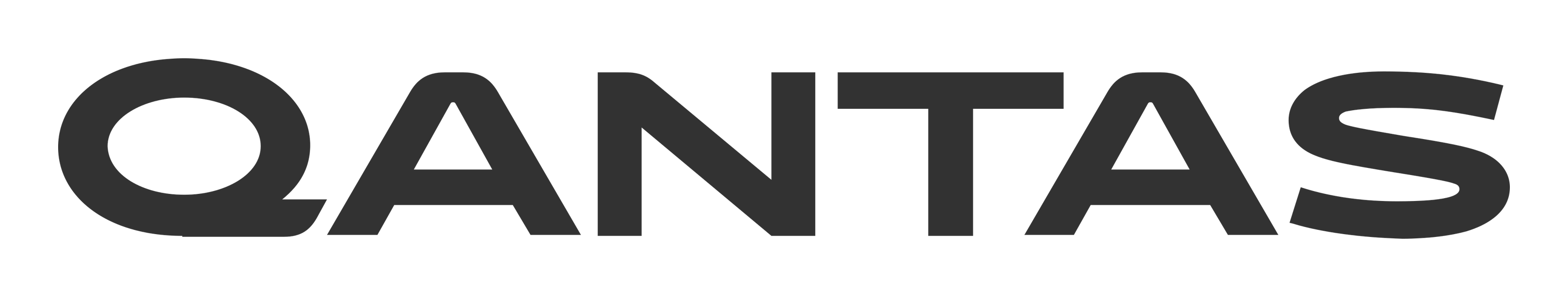 Qantas logo on a transparent background