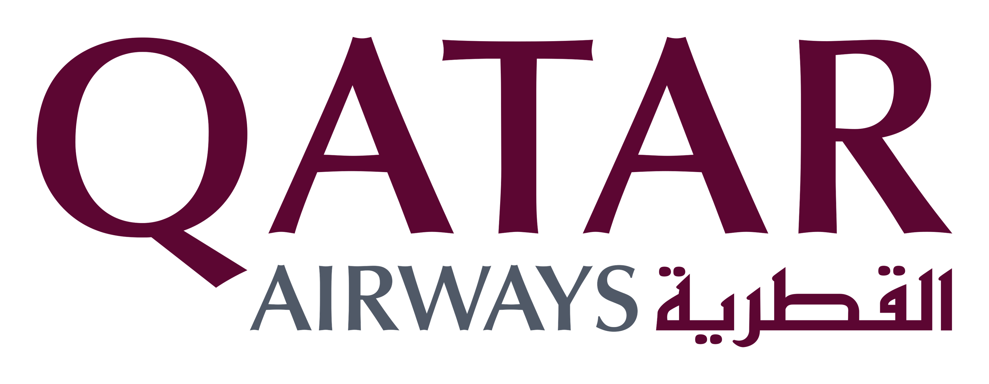 Qatar logo on a transparent background