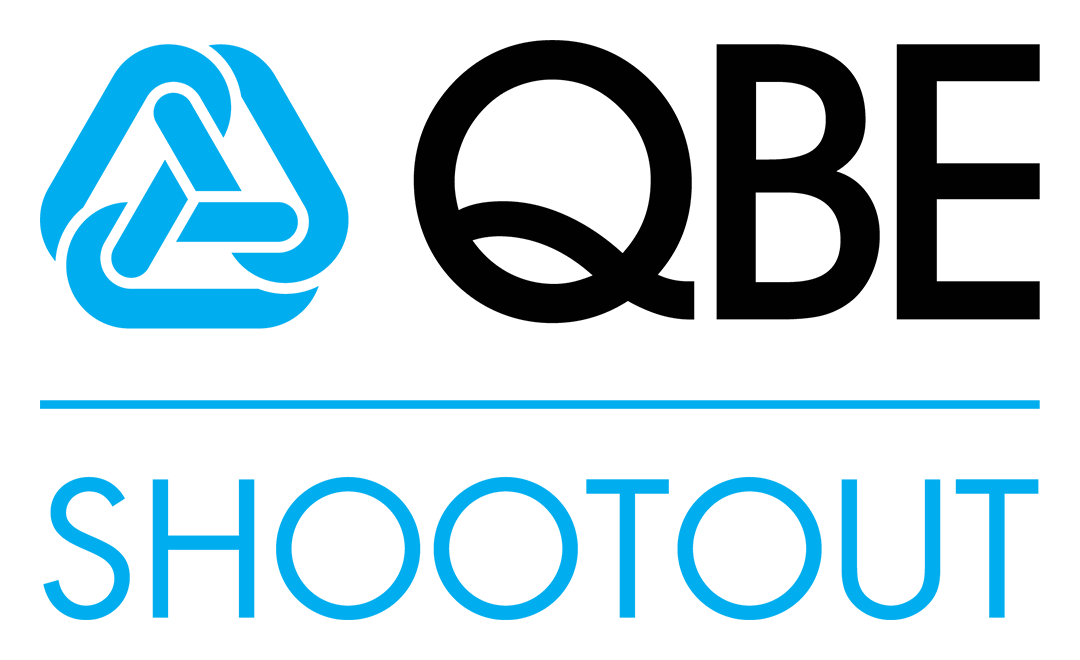 Qbe logo on a transparent background